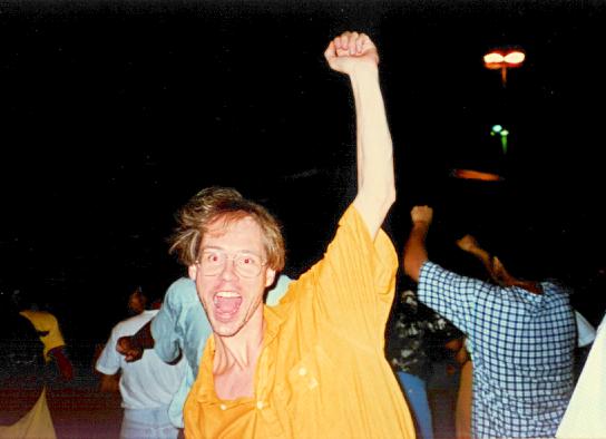 Open air dancing in Manous, Brazil 1997